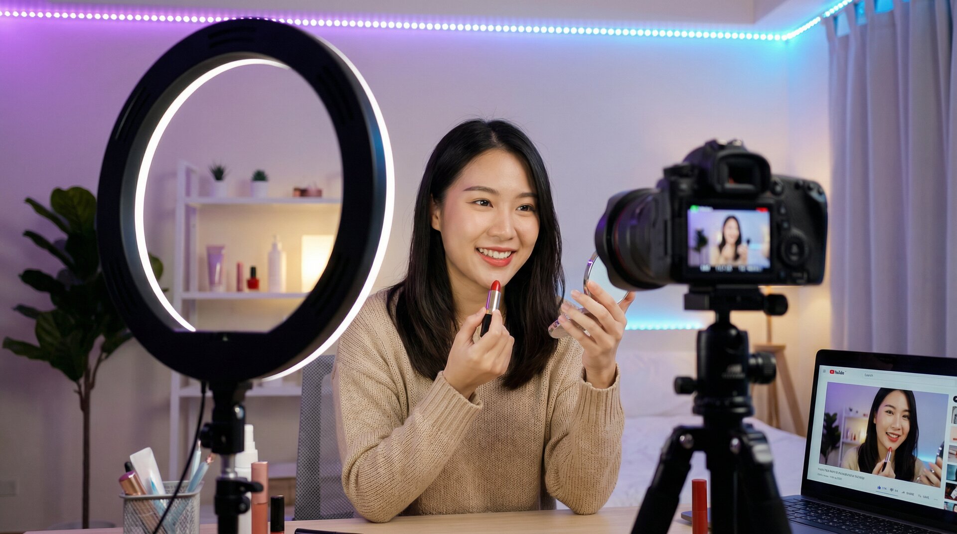 小马拉大车美妆教程视频